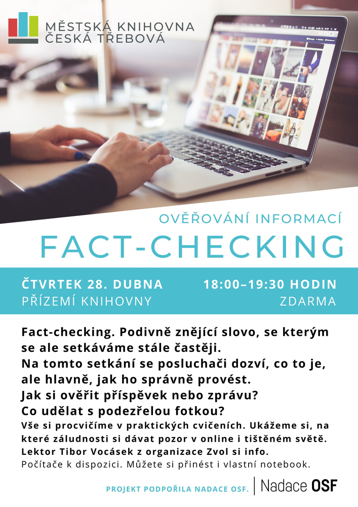 Plakát: Fact-checking