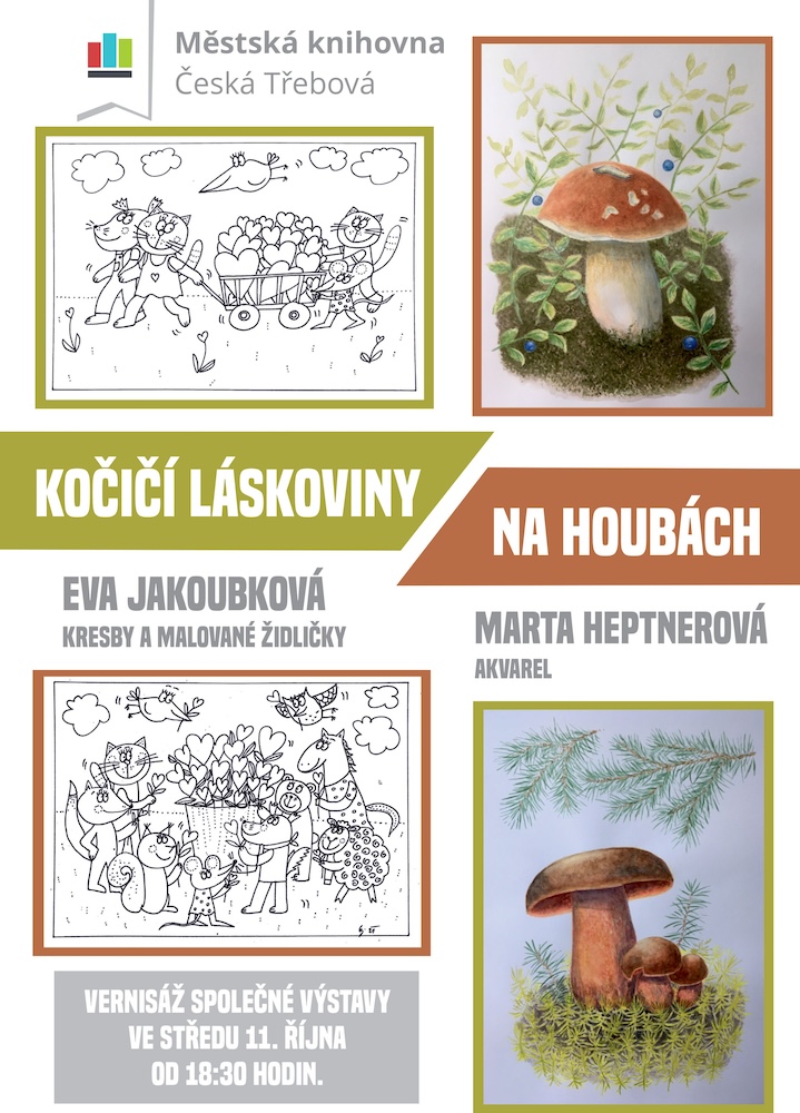 Plakát: Výstava Jakoubková & Heptnerová